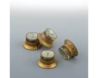 CAB Reflector Knob Gold with Gold Top