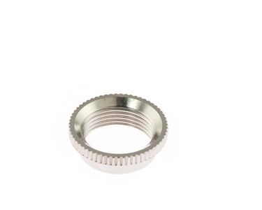 Deep Thread Fine Knurled Nut for Switchcraft Toggle Nickel