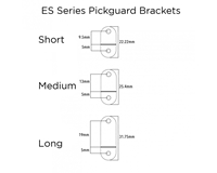 Vintage Relic Gibson Style ES Series Pickguard Bracket Medium Nickel