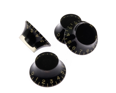 Vintage Top Hat Knobs in Black