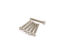 Tele Saddle Screws Slotted Nickel Plated