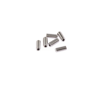 Strat Saddle Height Adjust Screws Stainless Steel 1/4"