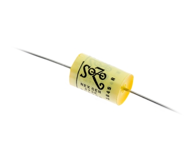 Sozo NexGen 0.001uf Vintage Yellow Mustard Capacitor