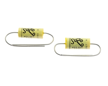 Sozo NexGen 0.001uf Vintage Yellow Mustard Capacitor