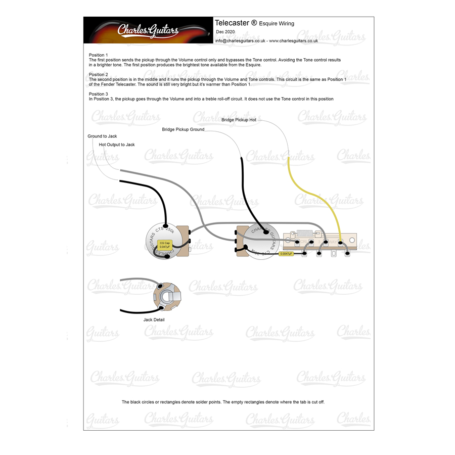 Tele Esquire Wiring