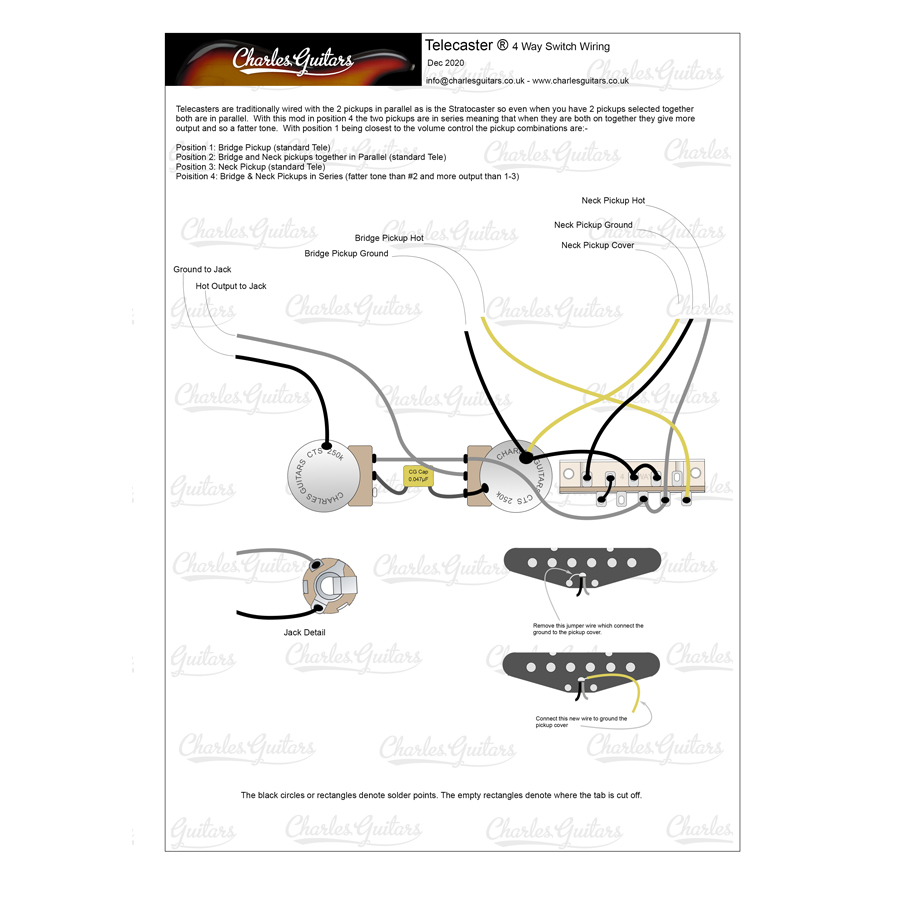 Tele 4 Way Standard Wiring