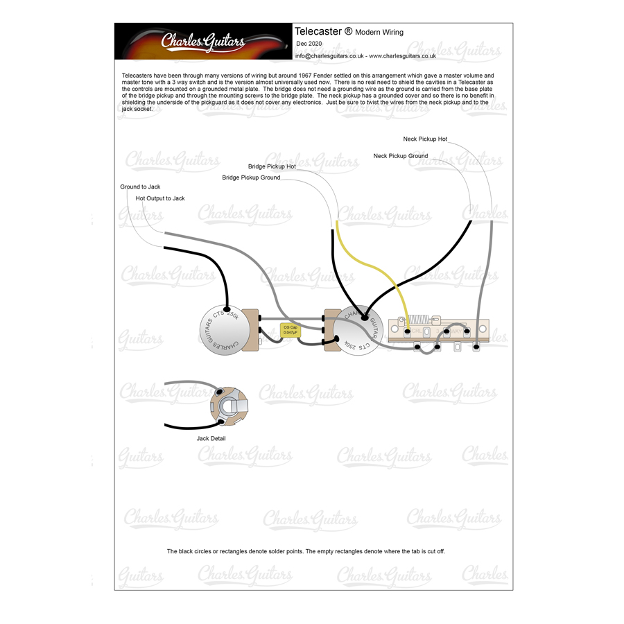 Tele 3 Way Standard Wiring