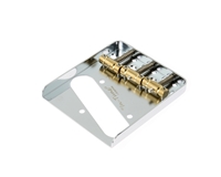 Gotoh Tele Bridge Chrome "In Tune" Brass Saddles BS-TC1N