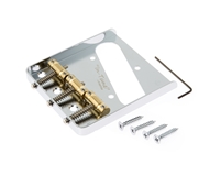 Gotoh Tele Bridge Chrome "In Tune" Brass Saddles BS-TC1N