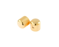 Gotoh Tele P/J Bass Domed Knobs Set in Gold