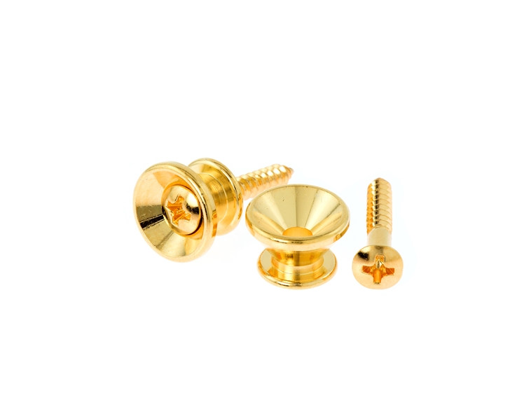 Gotoh Fender Replacement Strap Buttons Gold