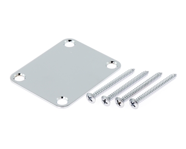 Gotoh Neck PLate With Screws Chrome