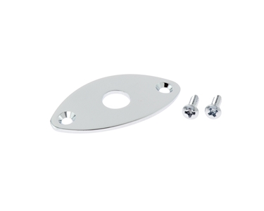 Gotoh Football Jack Plate Rounded Cormers Chrome