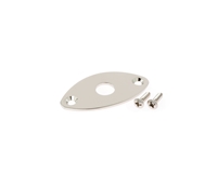 Gotoh Football Jack Plate Rounded Corners Nickel