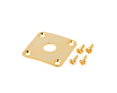 Gotoh Square Jack Plate Rounded Cormers Gold