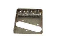 De-Shined Gotoh Tele Bridge Nickel With "In Tune" Titanium Saddles TI-TC1N