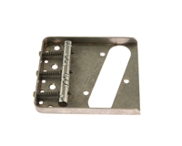 De-Shined Gotoh Tele Bridge Nickel With "In Tune" Titanium Saddles TI-TC1N