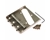 De-Shined Gotoh Tele Bridge Nickel with Cut Away "In Tune" Titanium Saddles TI-TC1N