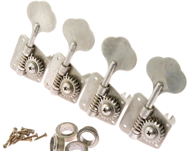 Vintage Relic Gotoh Bass Tuners FB30-4 Nickel Aged