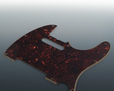 Aged T TYPE 60'S BROWN TORTOISE PICKGUARD 8 HOLE