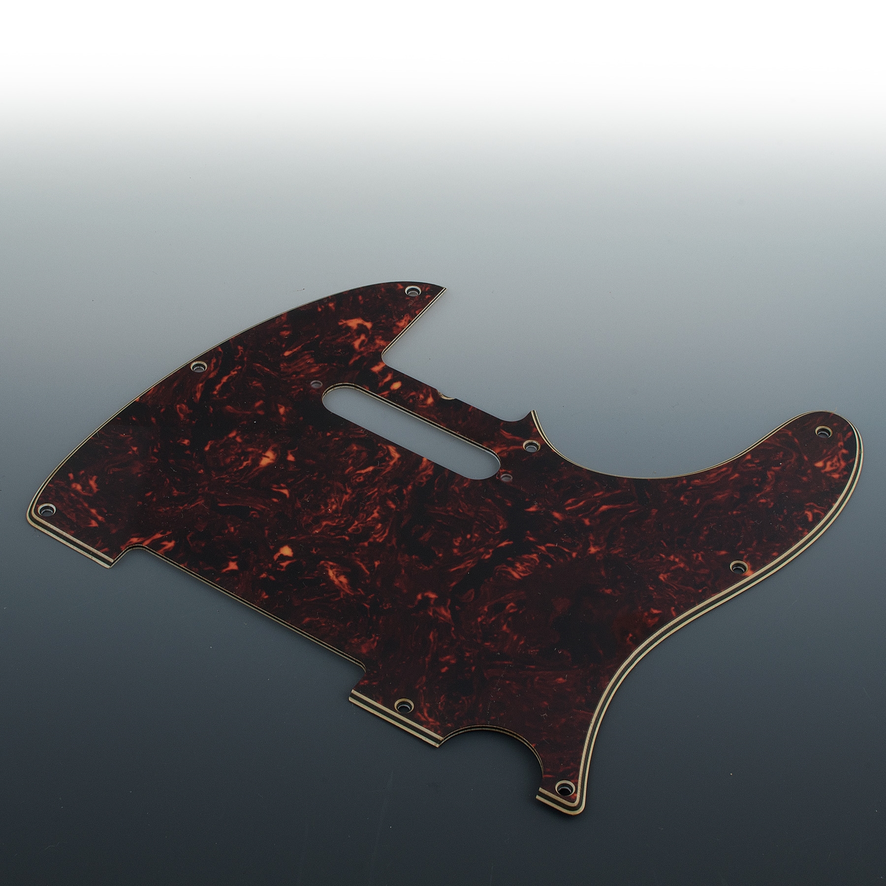 Vintage Relic Aged T Type 60's Brown Tortoise Pickguard 8 Hole Top