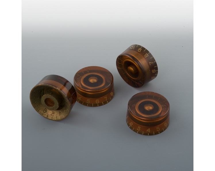 Vintage Relic Amber Speed Knobs (Set of 4 or 2)