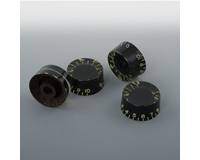 Vintage Relic Black Speed Knobs (Set of 4 or 2)