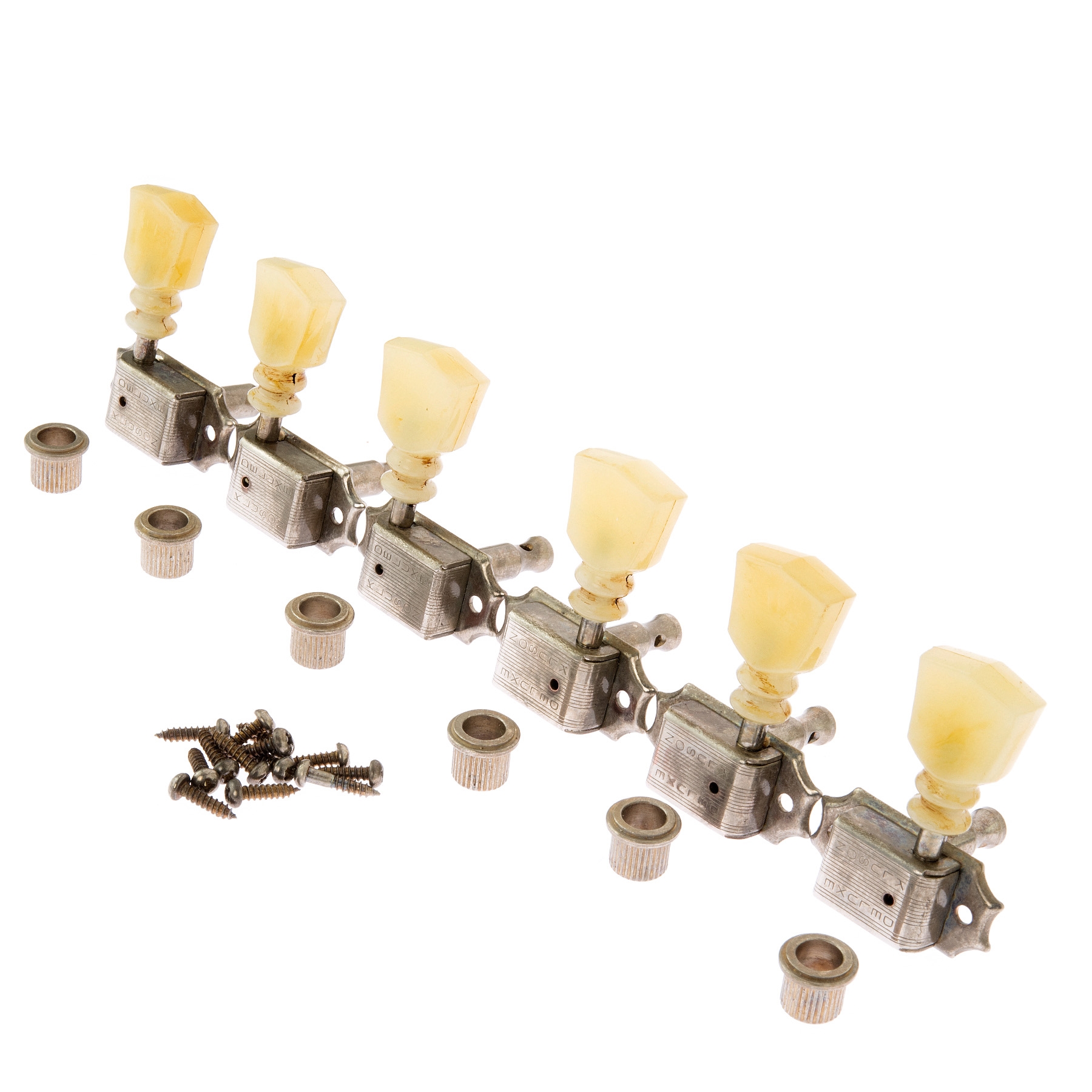 Vintage Relic Kluson 3 Per Side Double Ring - Double Line Tuners :: Charles  Guitars