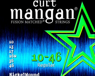 Curt Mangan 10-46 Nickel Plated Guitar Strings