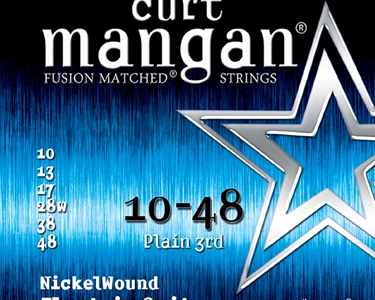 Curt Mangan 10-48 Nickel Plated Guitar Strings