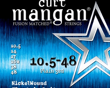 Curt Mangan 10.5-48 Nickel Plated Guitar Strings