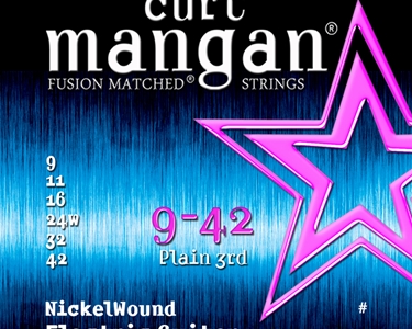 Curt Mangan 9-42 Nickel Plated Guitar Strings
