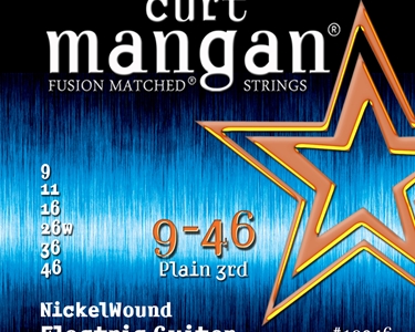 Curt Mangan 9-46 Nickel Plated Guitar Strings