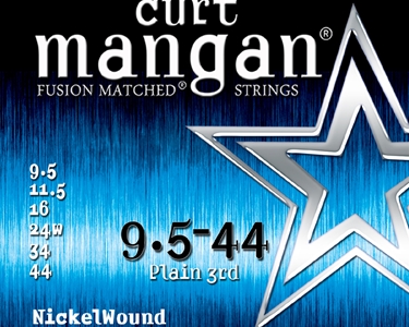 Curt Mangan 9.5-44 Nickel Plated Guitar Strings