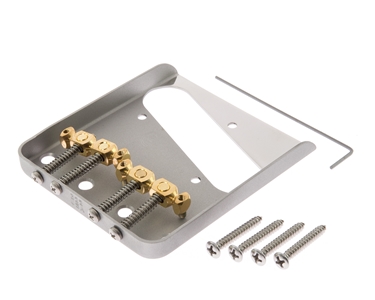 M3 Mastery Tele Bridge Brass Saddles