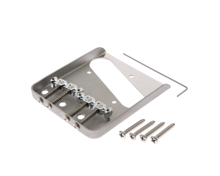 M4 Mastery Tele Bridge Chrome Saddles