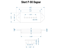 Lollar P-90 Dog Ear Set Stock Wind Short Neck For Casino