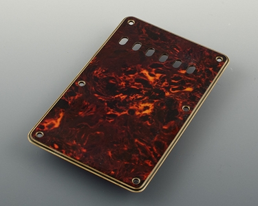 Vintage Relic Tremolo Backplate 4 Ply Brown Tortoise