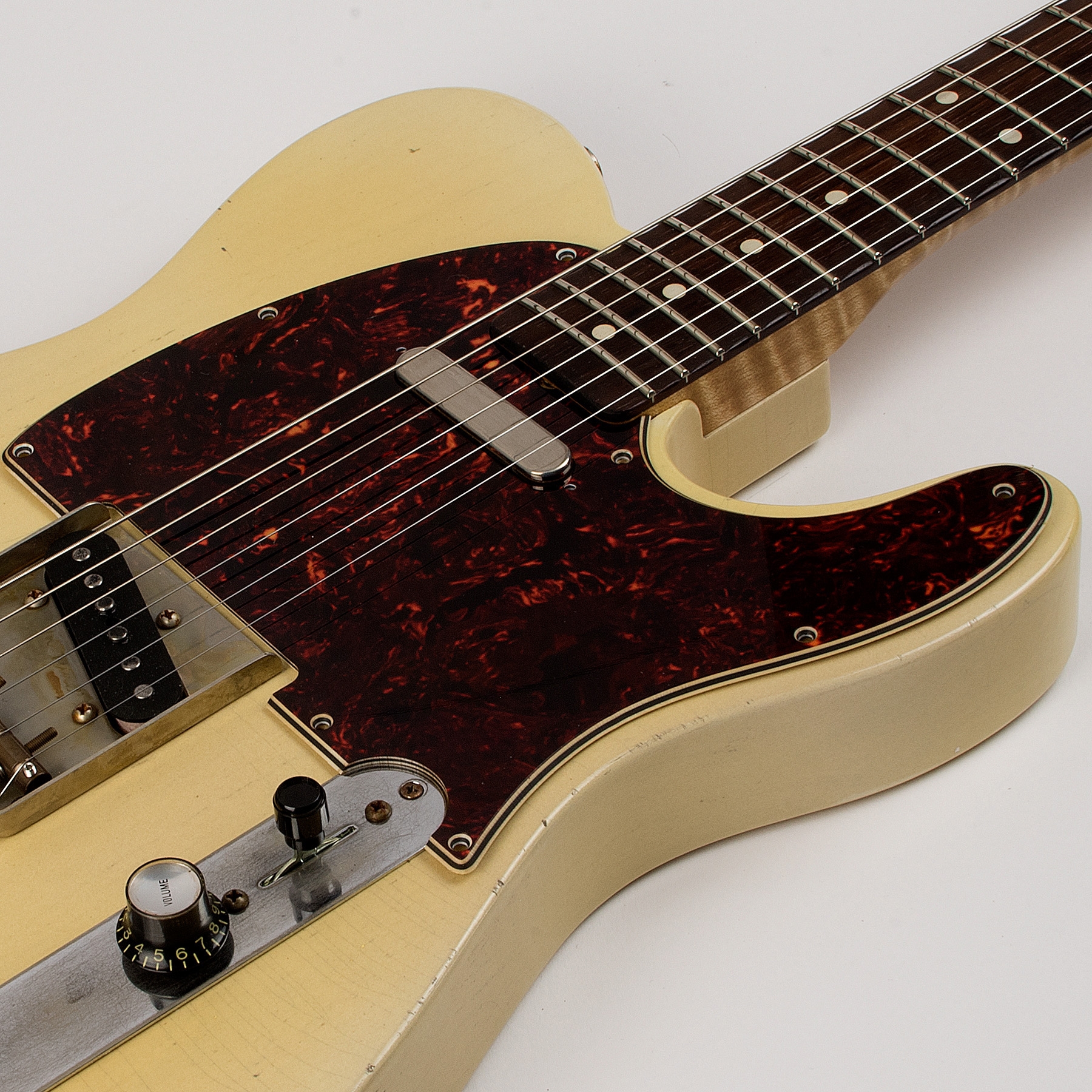 Vintage Relic Aged T Type 60's Brown Tortoise Pickguard 8 Hole Top